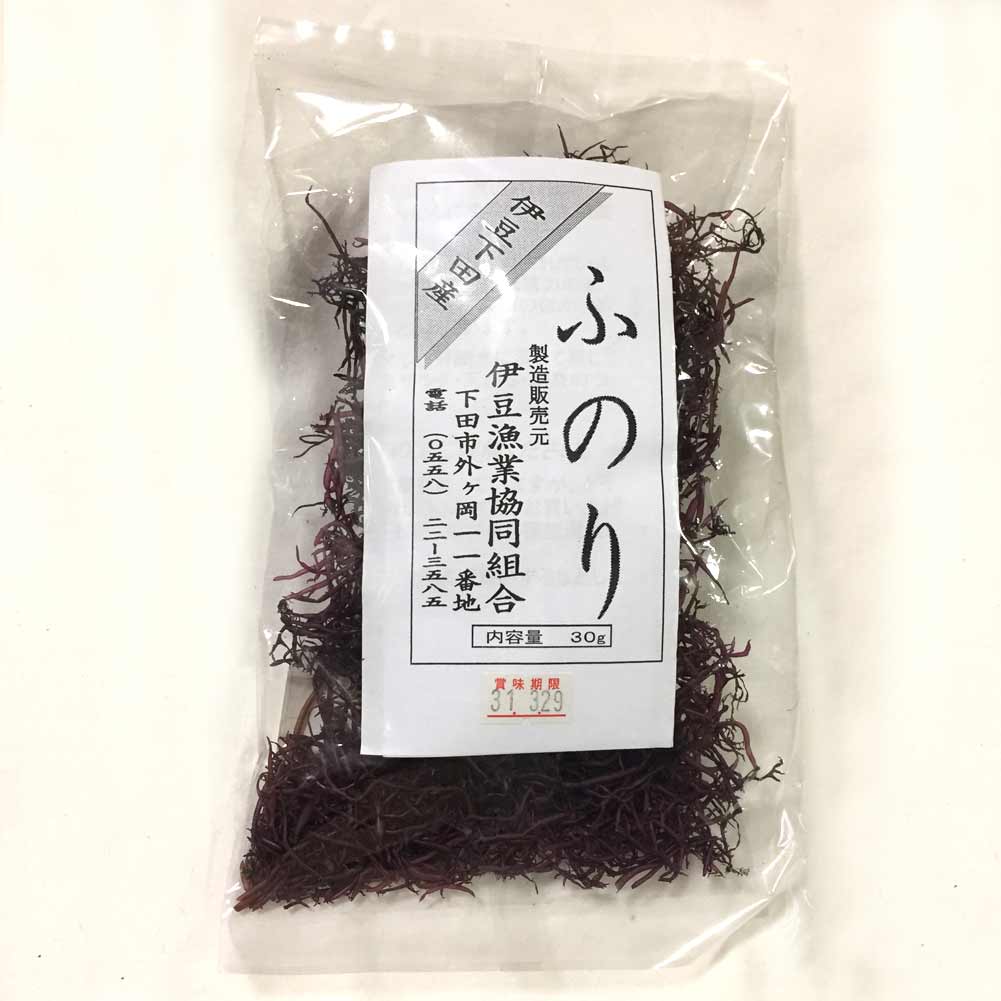  ふのり 伊豆下田産 天然物 30g