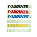 【マラソン ポイント27倍 クーポンあり】 MARINER LOGO STECKER マリーナロゴステッカー カラー9色 車 サーフボード シール オシャレ か...