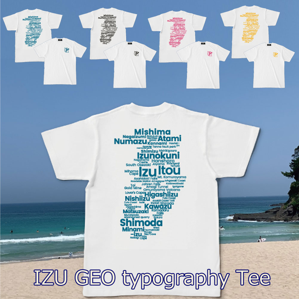 2320P30ܡݥͭ T ꥸʥ  ǥ Ⱦµ Ʀݥե T IZU GEO typography Tee 饹 Ų  ڻ ե ץ쥼 S M L XL ֥롼  ֥å ԥ ƦȾ