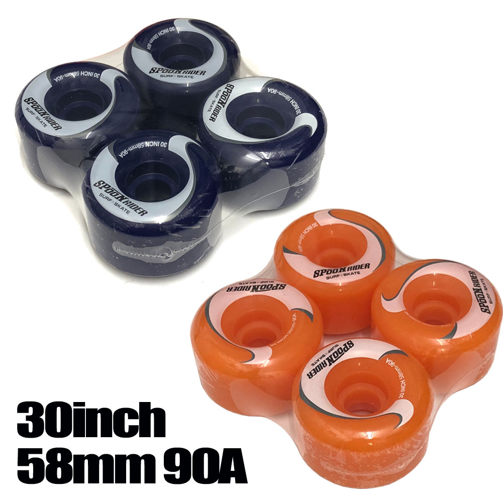【マラソン ポイント 最大 32倍】 スケートボード ウィール 58mm 90a スプーンライダーウィール SPOON RIDER タイヤ アクセサリー SK8 スケートボード用 タイヤ おしゃれ 人気