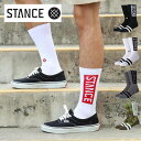 【20日はポイント2倍 クーポンあり】 靴下 スタンス ソックス オージー STANCE SOCKS OG メンズ レディース 男性 女性 靴下 くつした くつ...