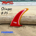 【マラソン ポイント27倍 クーポンあり】 ロングボードフィン Rainbow fin Stinger 8.75 レインボーフィン スティンガー 赤 レッド サ...