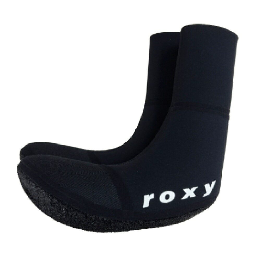 【マラソン ポイント 最大 32倍 クーポンあり】 ロキシー 4MM YG SURF SOCKS サーフソックス ROXY SURF SOCKS RSA264701T サーフブーツ マリンスポーツ ビーチ サーフィンブラック 黒 22cm 23cm 24cm
