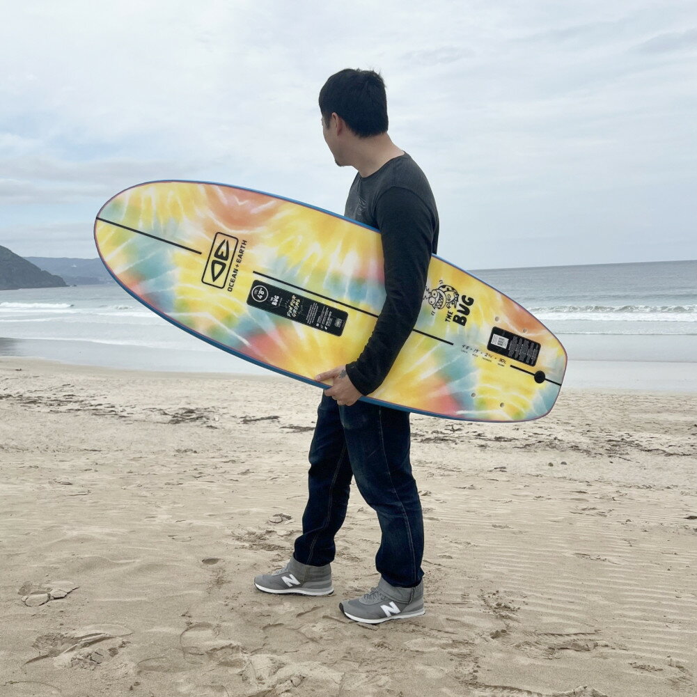 樂天商城 - 【GW 毎日出荷】 ソフトサーフボード OCEAN&EARTH THE BUG SOFTBOARD 4'8 フィン付属 サーフィン ソフトボード キッズ 初心者 超軽量 安全 子供用 スポンジボード サーフィン入門 オーシャン・アンド・アース ザ・バグ 4.8 人気