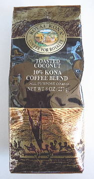 【20日は最大P21倍！クーポン有】 ROYAL KONA Coffee ロイヤルコナコーヒー Toasted Coconut トーステッドココナッツ ハワイアンコーヒー フレーバーコーヒー ハワイ 土産 珈琲 フレーバー コナ ご自宅用 粉 ロースト コナコーヒー