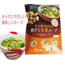 【マラソン ポイント27倍 クーポンあり】 たっぷりねぎの鶏だし生姜スープ 1袋 9食入り 即席スープ ネギ しょうが ぽかぽか 温まる やさしい 美味しい 簡...