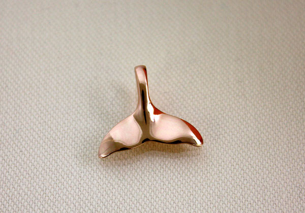 【30日 全商品 ポイント 2倍】 ハワイアンジュエリー ピンクシルバー ホエールテール ペンダントネックレス SG ハワイアンアクセサリー レディース クリス...