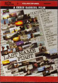 【9日20時～マラソンP最大31倍クーポン有】 LAST NAME FIRST サーフィンDVD dvd2190 1