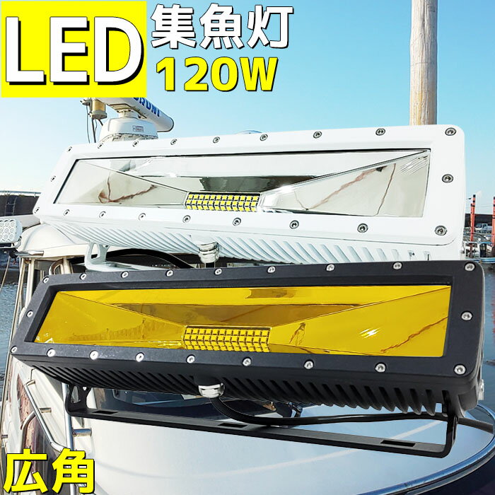 イカ釣り 集魚灯 120W LED 集魚ライト 