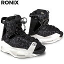 ロニックス ハロ ウェイクボード ビンディング 2025年モデル RONIX HALO 最新 ブーツ バインディング オープントゥ 保証 正規品 送料無料