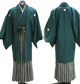 【送料無料】【紋付 袴】 紋付 レンタル! ※10点フルセット レンタル! KANSAIブランド 結婚式・紋付 成人式・卒業式・入学式等に!【レンタル】MO-15