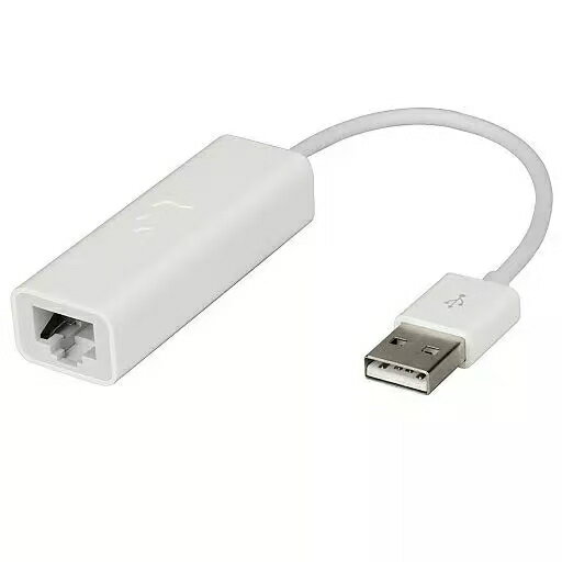 (中古ほぼ新品)アップルApple純正 Apple USB Ethernet アダプタ USB LAN変換アダプタ (A1277 )
