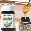 安心安全のNZ産生はちみつ！ネイティブブッシュハニー 大容量500g 初回限定お試し【送料無料】 マリリニュージーラン…