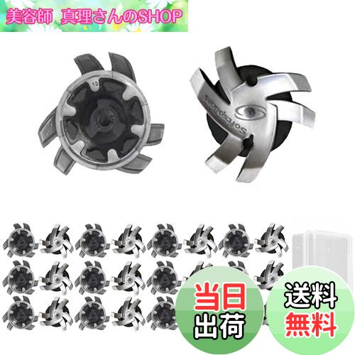 【送料無料】QuickYen フットジョイ スパイク鋲 交換 24個セット スパイク ゴルフ 鋲 交換用スパイク鋲 ゴルフシューズ靴鋲 滑り止め 簡単脱着 収納ボックス付属 (グレー) [並行輸入品]