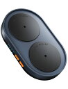 【送料無料】VAYDEER デュアルターンテーブル マウスジグラー サイレント 検出不能 マウスムーバー ランダムインターバルタイマー付き 物理的 マウス 自動 動かす メカニカル Mouse Jiggler ドライバーフリー PCラップトップをアクティブに維持