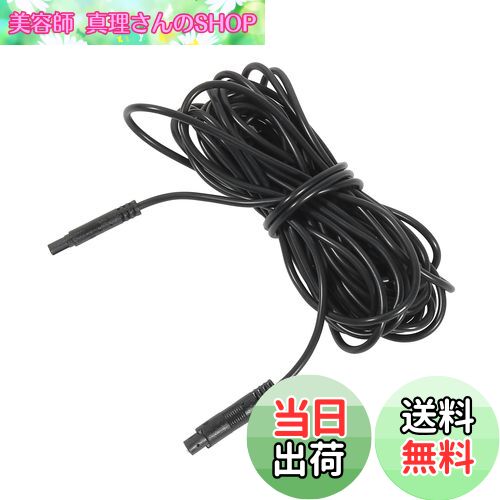 【送料無料】ACROPIX バックカメラ延長ケーブル ドライブレコーダーコード ユニバーサル 6 M ブラック 1個