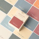 【送料無料】モノライク メッセージカード ミニカード サンキュー Message card Thank you - 40枚封筒20枚セットミニサイズデザイン文具お祝いのカード感謝カード