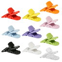 【送料無料】LIHAO 汎用クリップ 10色 T字型 プラスチック 50個入 おしゃぶりホルダー マスク用クリップ 落下紛失防止 歯固め用 ブランケットクリップ よだれカバー用 赤ちゃん 新生児 ベビー用品 約4x2cm