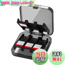 【送料無料】CamKix Nintendo Switchソフト用ゲームケース 24個収納 保護収納システム D0532-SGC-BLA