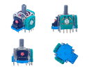 【送料無料】ElecGear 4個EL6交換用ジョイスティック + 追加のギフトドリフト修正可変抵抗器、PS5 / PS4コントローラー対応のALPS 2.1K...