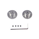 【送料無料】CHANCSフランジカップリングコネクタ 内径7mm 外径16mm 電解鋼板モーターガイドシャフトカプラ モーターコネクタ