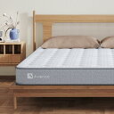 【送料無料】Avenco マットレス ダブル やや硬い 高反発マットレス 厚み18cm 3ゾーン構造 ベッドマットレス ポケットコイル マットレス 高密度ウレタン 体圧分散 ダブルマットレス 並行配列 スプリングマットレス 快眠対策 通気性 底付き感無し 圧縮梱包 しっかり支え力 寝心