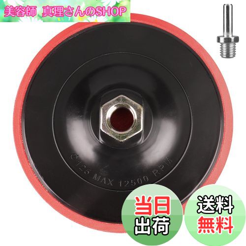 【送料無料】STEBRUAM 研磨ディスク 125mm サンディングパッド 曲面研磨アダプター ポリッシャー 磨き..