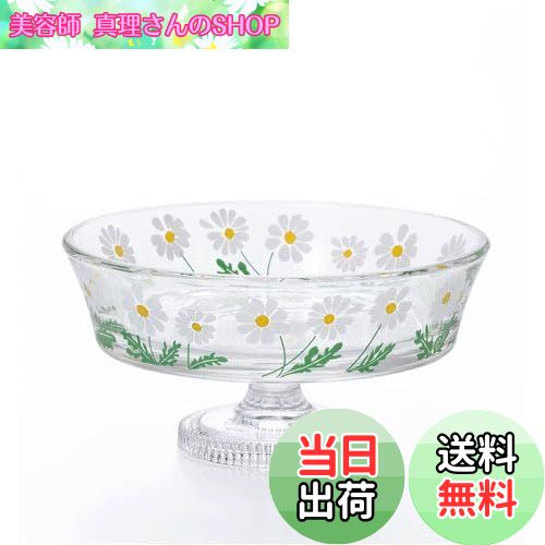 【送料無料】アデリア(ADERIA) アデリアレトロ 脚付きデザート グラス浅型 野ばな 225ml 化粧箱入 日本製 昭和 ガラス 食器 おしゃれ かわいい ...