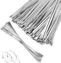 【送料無料】Kritlife ステンレス結束バンド (50本入り)4.6mm×350/550mm 7.9×350/550mm 屋外 耐久 金属バンド長い ステン...
