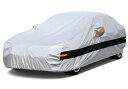 【送料無料】Holthly 10層セダン100%防水しーとカバー、車カバー裏起毛防水通気性防雪防塵防輻射紫外線屋外ボディカバー、アウディA4/A5、BMW 3シ...