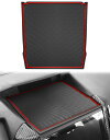【送料無料】Marchfa スバル・フォレスター/インプレッサ/XV 専用 ディスプレイ フロントマット 荷滑り防止 内装 小物 アクセサリー パーツ レッドリア ラバーマット 車種専用 ドアポケットマット ゴムマット コンソールマット ドレスアップパーツ 内装パーツ アクセサリー(