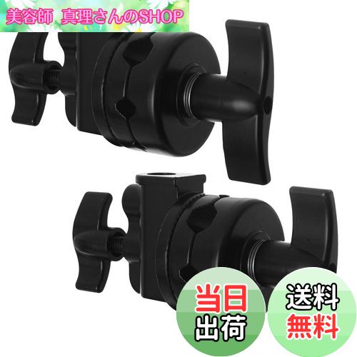 【送料無料】Selens グリップヘッド スイベルヘッド 多機能ヘビーデューティー 2.5in アダプター Cスタ..