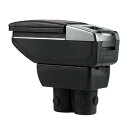 【送料無料】Argentavis アームレスト ジムニー jimny JB23 JB33 JB43 JB64 JB74 に適用 多機能 肘掛け コンソールボックス 肘置き 収納ボックス 小物入れ (ブラック)