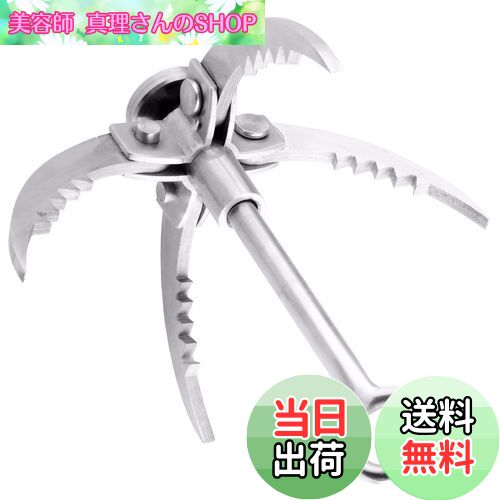 【送料無料】TRIWONDER グラップリングフックアウトド 登山フック 重力フック アンカーフック ステンレ..