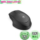 HP マウス 静音クリック BlueLED 無線 ワイヤレス HP 280 ワイヤレスマウス 電池寿命最大18カ月 エルゴノミクス ブラック(型番:19U64AA#UUF) Mac Windows PC MacBook対応【国内正規品】