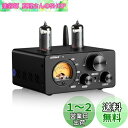 AIYIMA T9 Bluetooth 5.0 100W*2チューブアンプ 2.0チャンネル 真空管 USB DACステレオHiFiホームオーディオデジタルアンプ RCA/COA/Opt/PC-USB、VUメータ付き