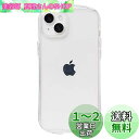 iFace Look in Clear iPhone 15 Plus/14 Plus ケース (クリア)【アイフェイス アイフォン15Plus 14plus 用 iphone15プラス iphone14プラス 対応 カバー 耐衝撃 透明 クリア ストラップホール】