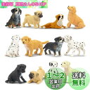 TOYMANY 12PCSミニ犬フィギュア ミニ動物フィギュア 動物フィギュアセット 犬モデル リアルな動物模型 犬おもちゃ 人気動物 玩具 誕生日プレゼント ...