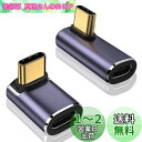 LIANHATA USB4.0 Type C 変換 アダプター 2個セット サイドベント 40Gbps高速データ転送&PD 100W/5A急速充電& 8K@60...