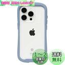 iFace Reflection iPhone 15 Pro ケース クリア 強化ガラス (ペールブルー)【アイフェイス アイフォン15pro 用 iphone15プロ 用 カバー 韓国 耐衝撃 透明 ストラップホール】