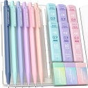 【送料無料】Four Candies パステルシャープペンシル 6本 セット 0.9mm HB&2B シャーペン 書きやすい 中学生 360本シャー芯 消しゴム...