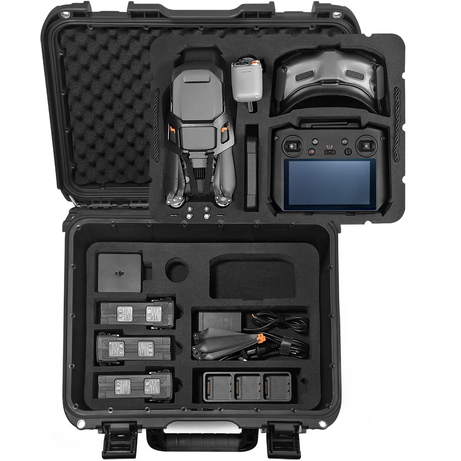 【送料無料】Lekufee DJI Mavic 3 Pro ケース 防水収納ケース DJI Mavic 3 Classic(DJI RC)、DJI Mavic..