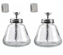 【送料無料】siawadeky プッシュダウンポンプ 2個セット ディスペンサー ポンプ アルコール ガラスポンプ 液体容器 押し下げ ポンプボトル ネイルアー...