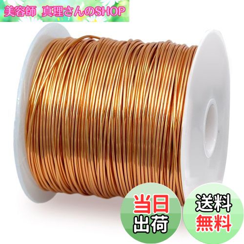 【送料無料】winova エナメル線 ポリウレタン銅線 マグネットワイヤー 1UEW 直径0.5mm 長さ約52m 100g ..