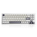【送料無料】YUNZII AL71 メカニカルキーボード 68% コンパクト フルアルミCNC加工 ガスケット構造 [Bluetooth/2.4G/USB-C ...