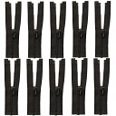 【送料無料】ドール用 ファスナー 10個入り 7cm ドール ファスナー 極小ミニジッパー ドール服 DIYクラフトアクセサリ人形の服のアクセサリー