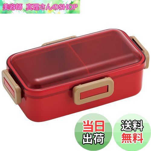 【送料無料】スケーター(Skater) 弁当箱 チェリーレッド 530ml 抗菌 ふんわり盛れる ドーム型フタ 女性用 日本製 PFLB6AG-A
