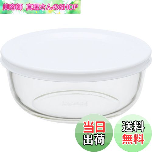 【送料無料】iwaki(イワキ) 耐熱ガラス 保存容器 S 400ml ごはん 1膳 パックぼうる KBC4140-W1