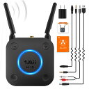 【送料無料】1Mii Bluetooth レシーバー オーディオ LDAC ブルートゥース 5.2 受信機 DAC AUX イヤホンジャック 光デジタル 同軸 搭載 iPhone/Android/スマホ/タブレットとぶるーとぅーすでペアリング 車/コンポ/スピーカー/ホームステ 色:ブラック、サイズ:B06Pro-HD
