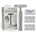 【送料無料】【 特許技術 しっかり深剃りできて肌に優しい 】 ロックウェル レイザー Rockwell Razors クローム 6C 安全 カミソリ シェーバー...